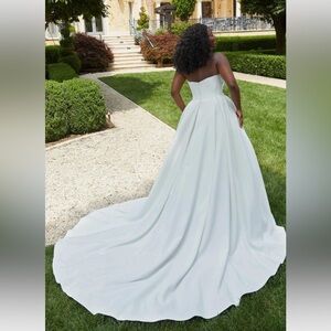 Mori Lee White Bridal Gown